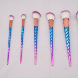 ست 7 عددی براش یونیکورن کد unicorn_01 براش مویی و بسیار نرم